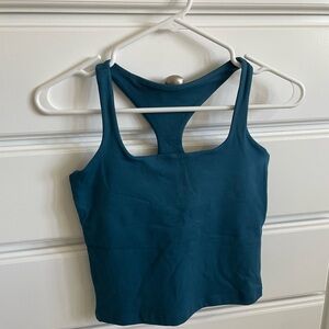 SET Active Teal Muscle Tee